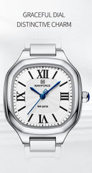 NAVIFORCE quartz watch with waterproof stainless steel strap