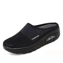 Women's orthopedic slip-on walking shoes