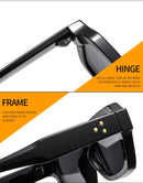 Square retro frame sunglasses UV400