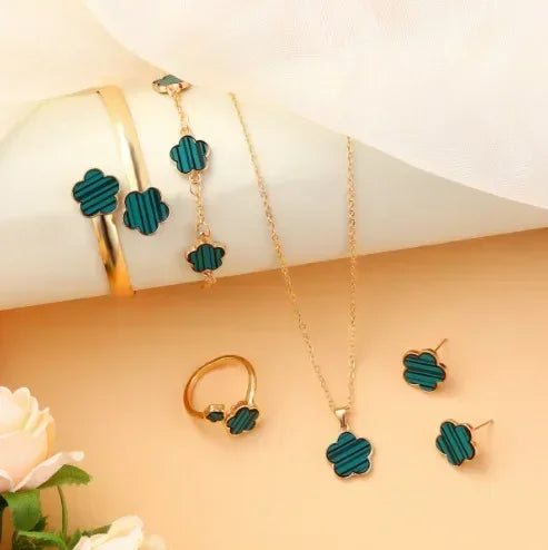 5-piece luxury jewelry set