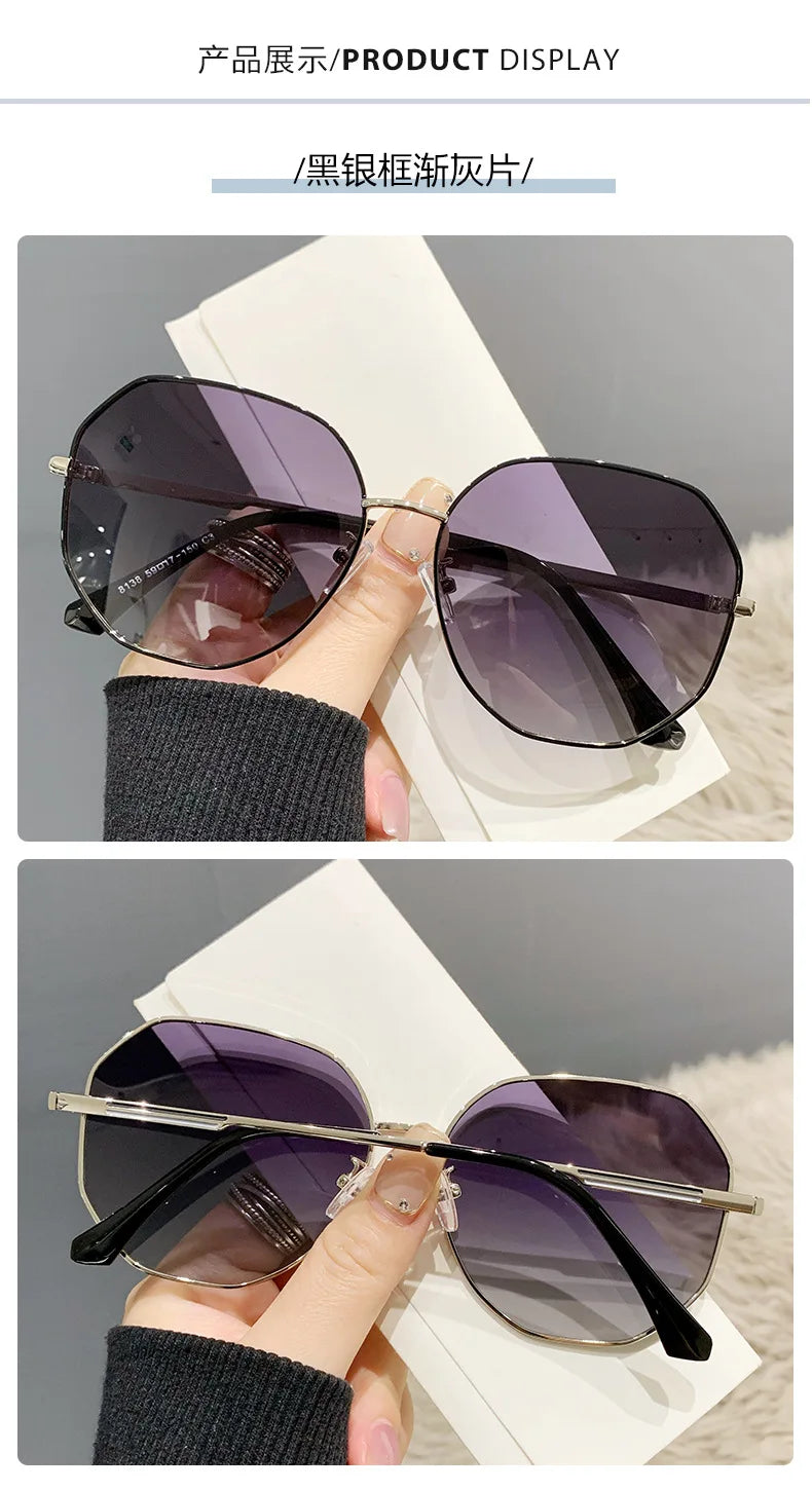 Polarized sunglasses with UV protection