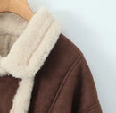 Retro Lamb Fur Coat