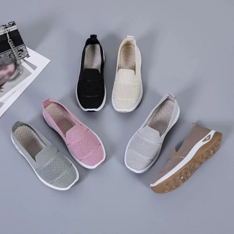 Breathable mesh orthopedic sneakers