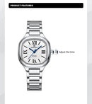 NAVIFORCE quartz watch with waterproof stainless steel strap