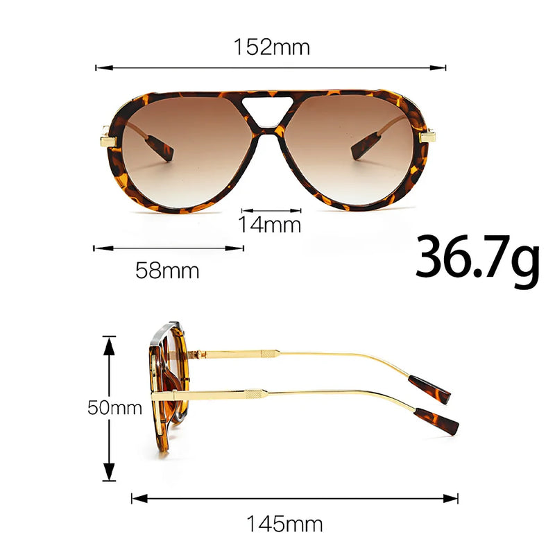 Fashion gradient sunglasses