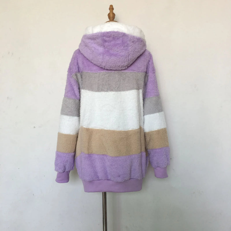 Jacket Plush Hooded