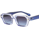 Square retro frame sunglasses UV400