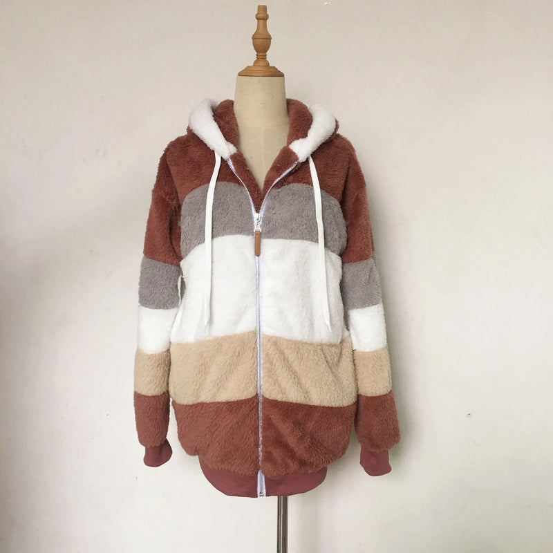 Jacket Plush Hooded