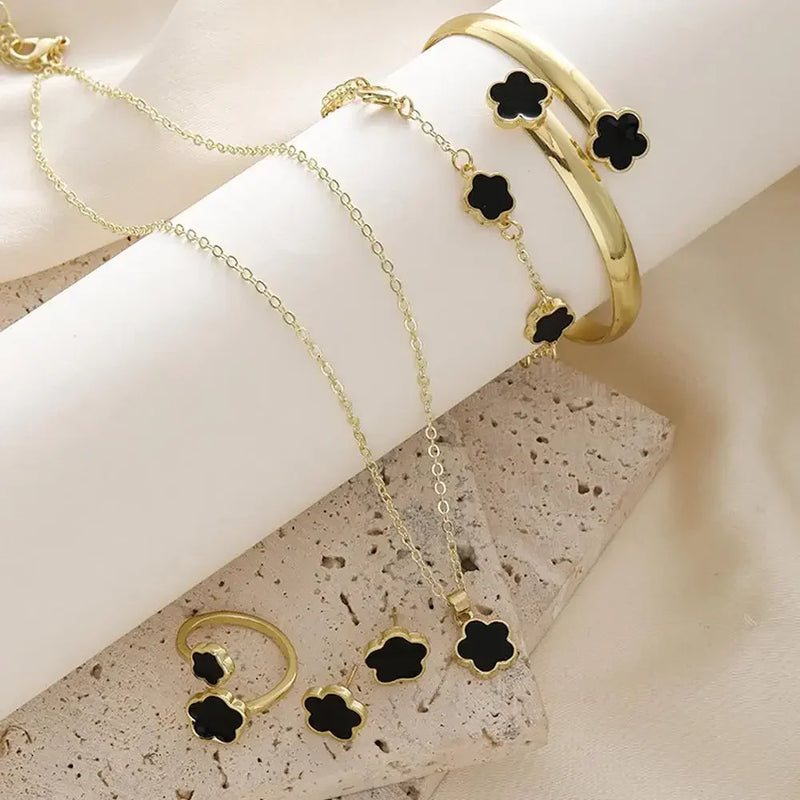 5-piece luxury jewelry set