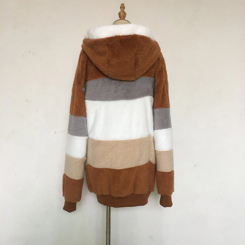 Jacket Plush Hooded