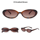 Retro vintage sunglasses with yellow lens and UV400 protection