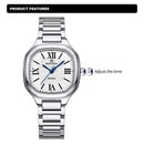 NAVIFORCE quartz watch with waterproof stainless steel strap