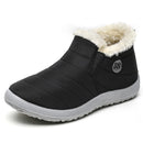 Warm, waterproof, fluffy snow boots