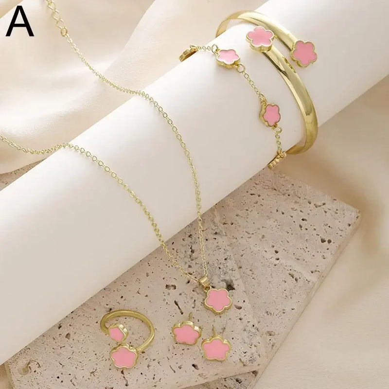 5-piece luxury jewelry set
