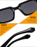Square retro frame sunglasses UV400