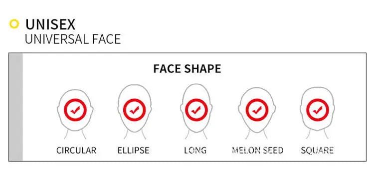 Higody Fashion oversized sunglasses with UV400 protection