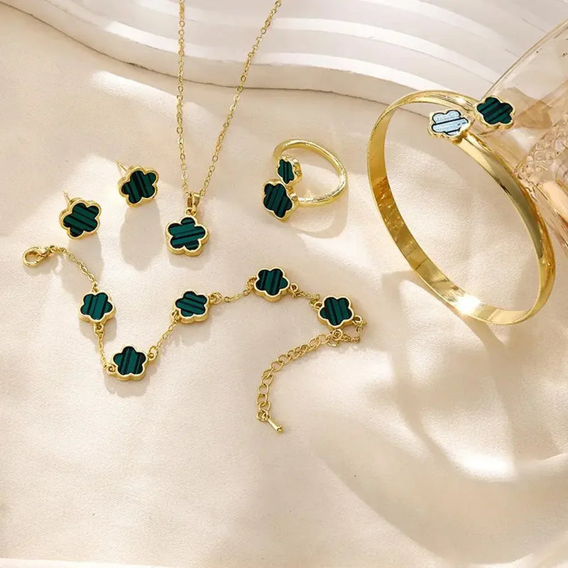 5-piece luxury jewelry set