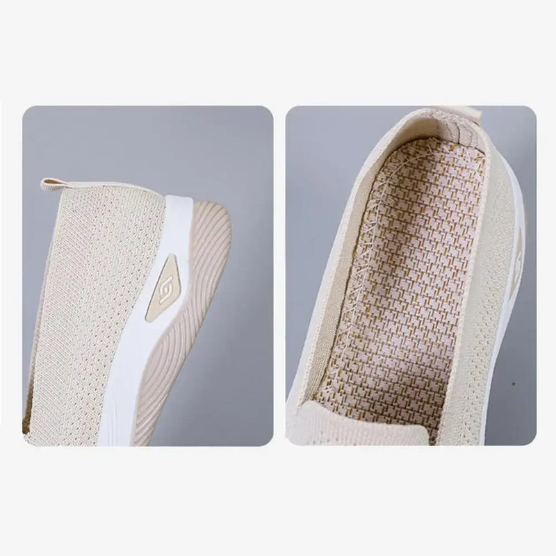 Breathable mesh orthopedic sneakers