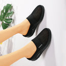 Women's orthopedic slip-on walking shoes