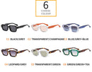 Square retro frame sunglasses UV400