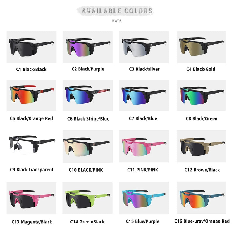 Glasses for outdoor sports