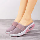 Women's orthopedic slip-on walking shoes