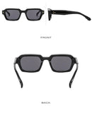 Square retro frame sunglasses UV400