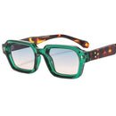 Square retro frame sunglasses UV400
