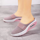 Women's orthopedic slip-on walking shoes