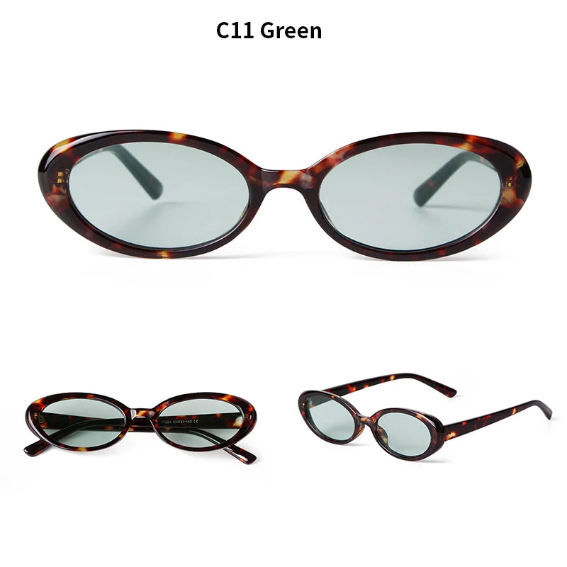 Retro vintage sunglasses with yellow lens and UV400 protection