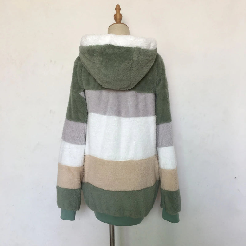 Jacket Plush Hooded