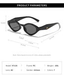 Vintage cat eye sunglasses UV400