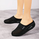 Women's orthopedic slip-on walking shoes