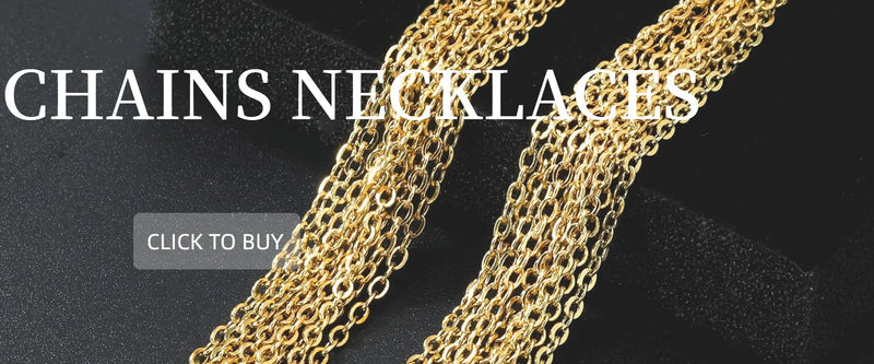 LUXUSTEEL Four Leaf Clover Chain Earrings and Pendant Set