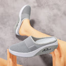 Women's orthopedic slip-on walking shoes