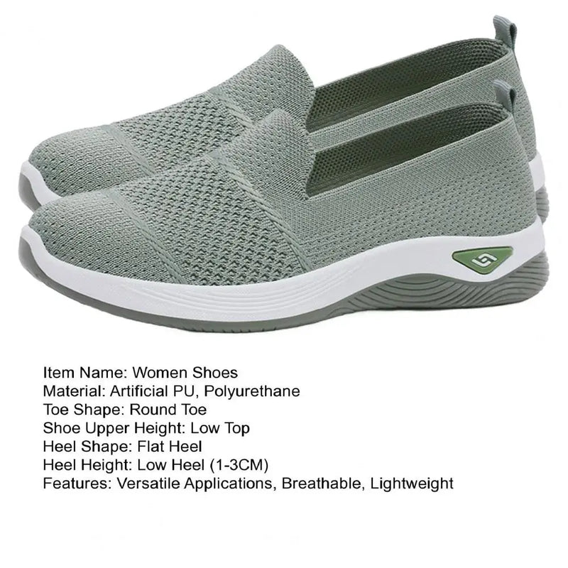 Breathable mesh orthopedic sneakers