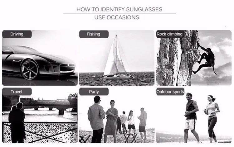 Higody Fashion oversized sunglasses with UV400 protection