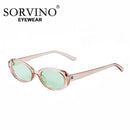 Retro vintage sunglasses with yellow lens and UV400 protection