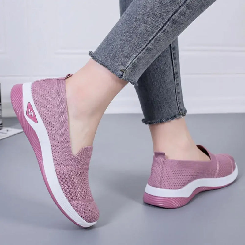 Breathable mesh orthopedic sneakers