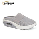 Women's orthopedic slip-on walking shoes