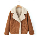 Retro Lamb Fur Coat
