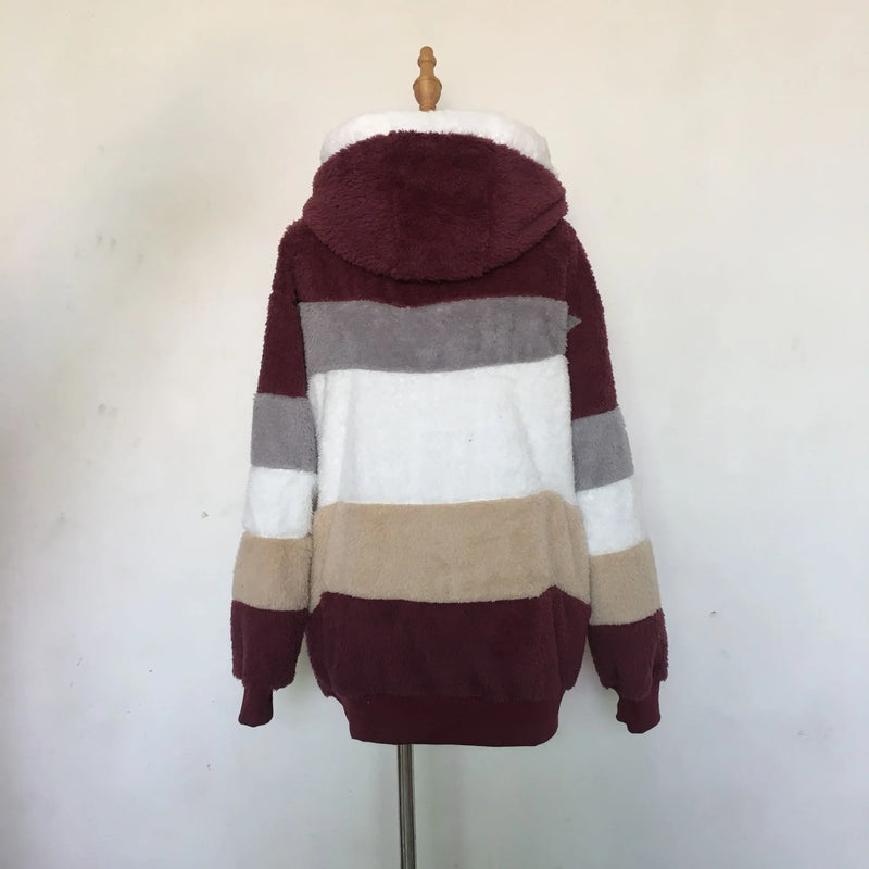 Jacket Plush Hooded