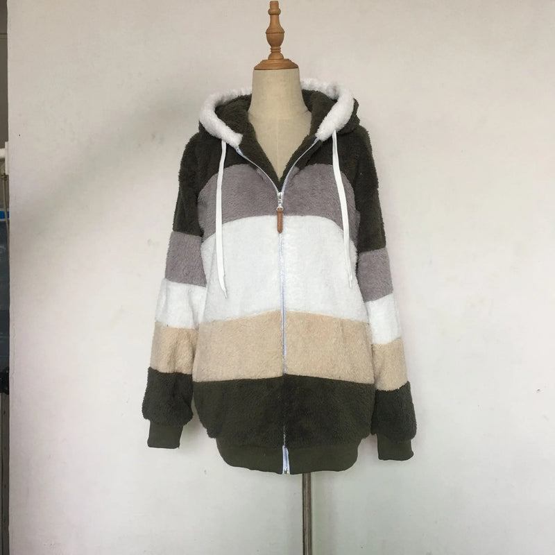 Jacket Plush Hooded
