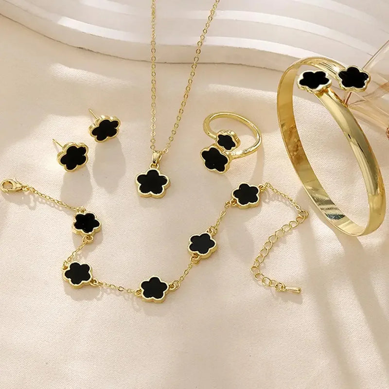 5-piece luxury jewelry set