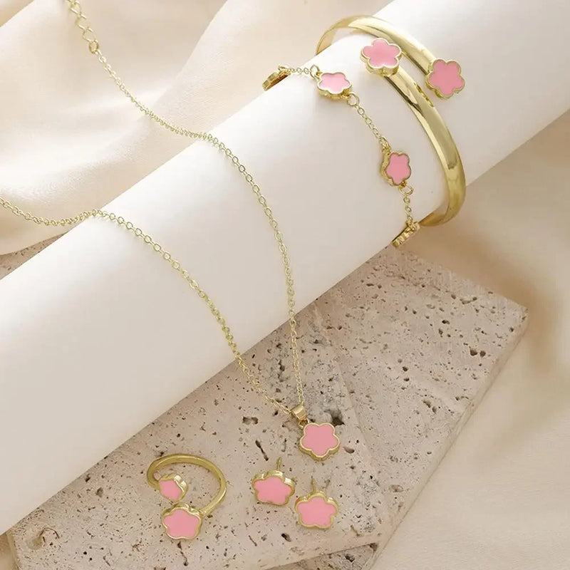 5-piece luxury jewelry set