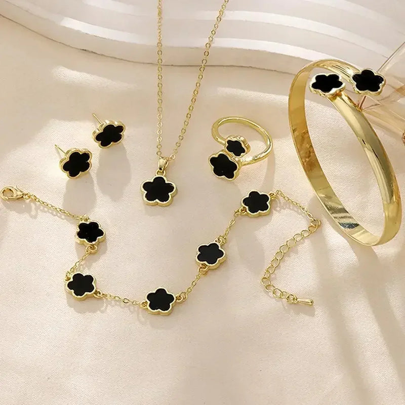 5-piece luxury jewelry set