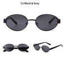 Retro vintage sunglasses with yellow lens and UV400 protection