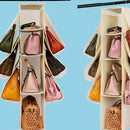 Organizador Colgante del Armario 10 Bolsos Ahorro De Espacio Plegable