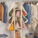 Organizador Colgante del Armario 10 Bolsos Ahorro De Espacio Plegable