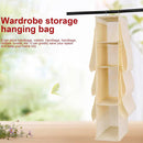 Organizador Colgante del Armario 10 Bolsos Ahorro De Espacio Plegable